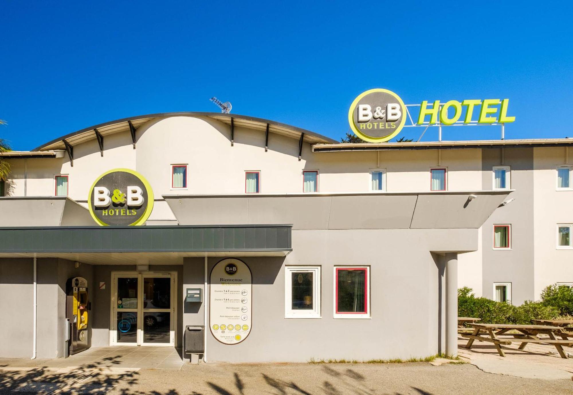 B&B Hotel Villeneuve Loubet Plage Eksteriør bilde