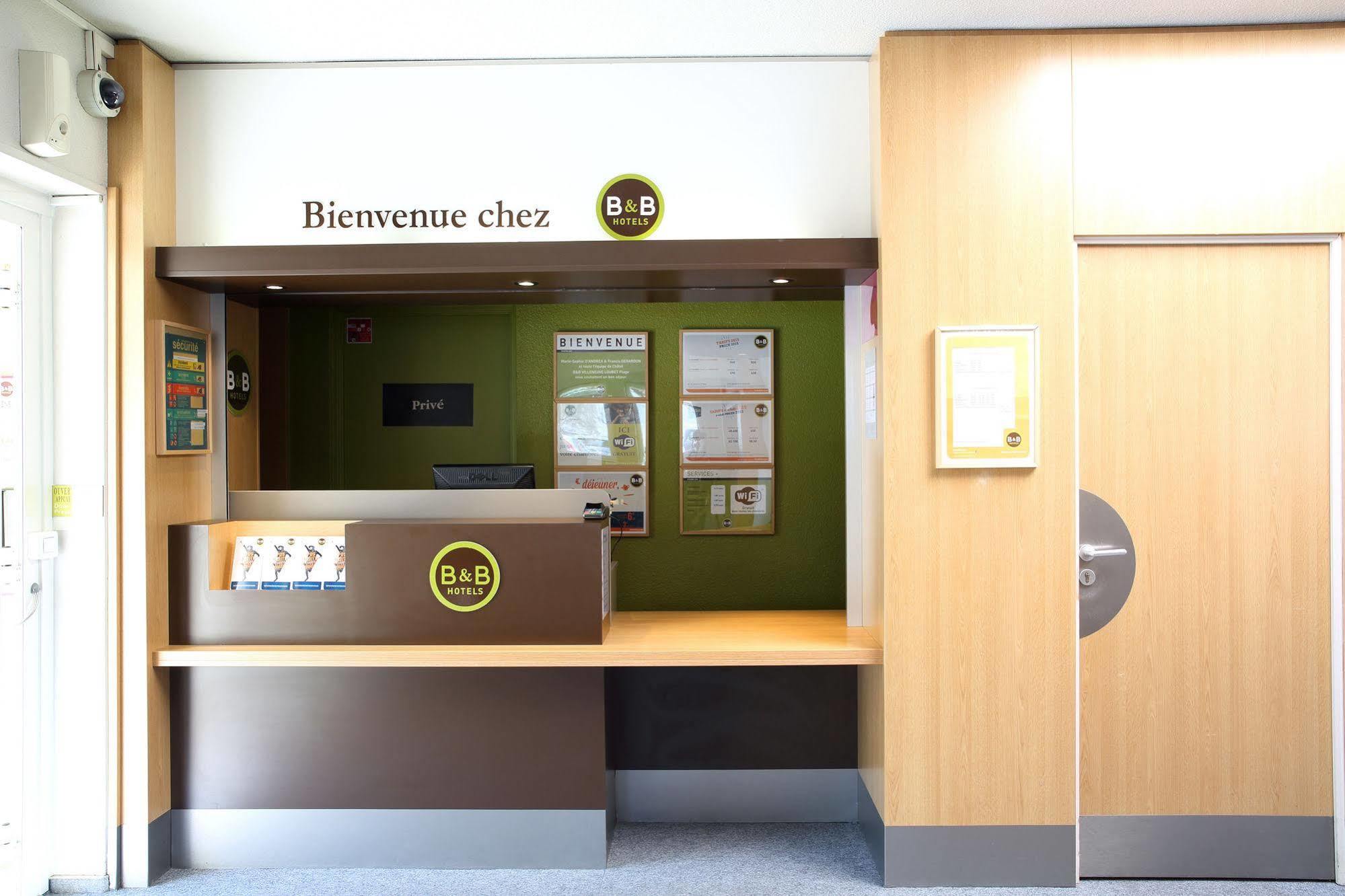 B&B Hotel Villeneuve Loubet Plage Eksteriør bilde